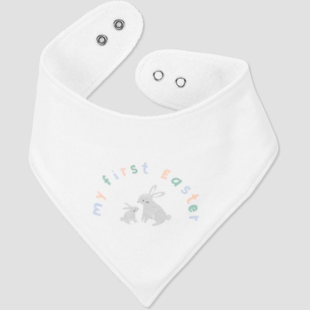 Carter's Just One You nwt My First Easter Bib